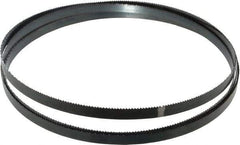 Starrett - 10 TPI, 12' 10" Long x 1/2" Wide x 0.025" Thick, Welded Band Saw Blade - Carbon Steel, Toothed Edge, Raker Tooth Set, Flexible Back, Contour Cutting - Apex Tool & Supply
