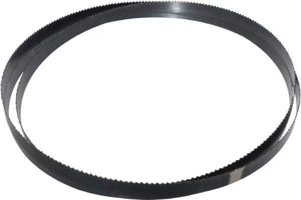 Starrett - 6 TPI, 9' 6" Long x 3/4" Wide x 0.032" Thick, Welded Band Saw Blade - Carbon Steel, Toothed Edge, Raker Tooth Set, Flexible Back, Contour Cutting - Apex Tool & Supply