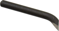 Shaviv - Bi-Directional Hand Deburring Hooked Corner Scraper Tool - U Blade Holder, High Speed Steel Blade - Apex Tool & Supply
