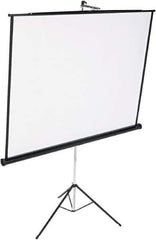 Quartet - Projection Screens Mount Type: Tripod Screen Width (Inch): 70 - Apex Tool & Supply