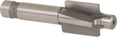 Made in USA - 7/16-20" Port, 0.888" Spotface Diam, 1/4" Tube Outside Diam, Plain Pilot, Straight Shank, High Speed Steel Porting Tool - Apex Tool & Supply