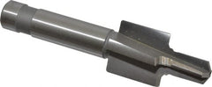 Made in USA - 7/16-20" Port, 0.888" Spotface Diam, 1/4" Tube Outside Diam, Reamer Pilot, Straight Shank, High Speed Steel Porting Tool - Apex Tool & Supply