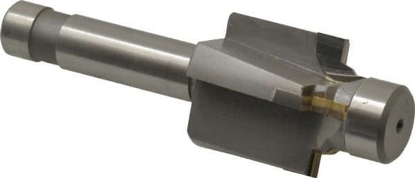 Made in USA - 3/4-16" Port, 1.208" Spotface Diam, 1/2" Tube Outside Diam, Plain Pilot, Straight Shank, Carbide Tipped Porting Tool - Apex Tool & Supply