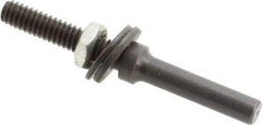 Value Collection - 1/4" Shank Abrasive Point Mandrel - 2-1/2" Length, 1/4" Hole Compatibility, for Small Wheels - Apex Tool & Supply