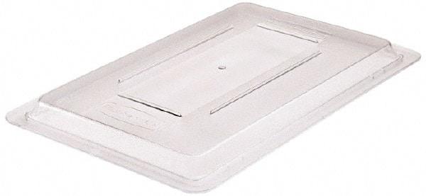 Rubbermaid - 18" Long x 12" Wide Clear Lid - For Use with Rubbermaid - 3304, 3307, 3309 - Apex Tool & Supply