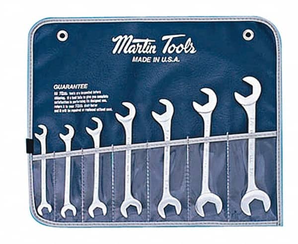 Martin Tools - 7 Piece, 3/8 to 3/4" Hydraulic Wrench Set - Apex Tool & Supply