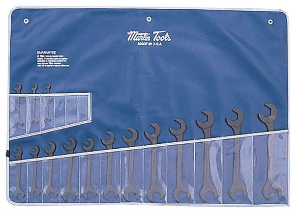 Martin Tools - 15 Piece, 3/8 to 1-1/4" Hydraulic Wrench Set - Apex Tool & Supply
