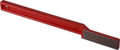 3M - 1-3/4" OAL Very Fine Sharpener Diamond File - 1/2" Wide, 1-3/4 LOC, Red - Apex Tool & Supply