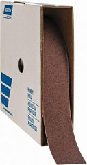 Norton - 2" x 50 Yd 80 Grit Aluminum Oxide Cloth Roll - Medium Grade, J Weighted Backing - Apex Tool & Supply