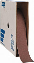 Norton - 2" x 50 Yd 120 Grit Aluminum Oxide Cloth Roll - Fine Grade, J Weighted Backing - Apex Tool & Supply