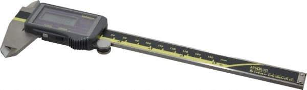 Mitutoyo - 0 to 150mm Range, 0.01mm Resolution, Electronic Caliper - Stainless Steel with 40mm Stainless Steel Jaws, 0.03mm Accuracy - Apex Tool & Supply