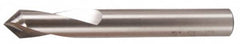 Hertel - 3/8" Body Diam, 90°, 3-1/2" OAL, Cobalt Spotting Drill - Apex Tool & Supply