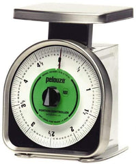 Pelouze - 5 Lb. Capacity, Analog Dial Portion Control Scale - 1/2 oz. Graduation, 6 x 4-3/4" Platform - Apex Tool & Supply