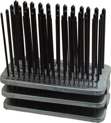 Value Collection - 60 Piece, Transfer Punch Set - Round Shank - Apex Tool & Supply