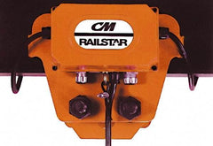 CM - 3 Ton Capacity Motor Driven Trolley - 4" to 7" Flange Width - Apex Tool & Supply