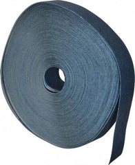 Value Collection - 1-1/2" x 50 Yd 60 Grit Aluminum Oxide Cloth Roll - Medium Grade, J Weighted Backing - Apex Tool & Supply
