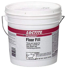 Loctite - 10 Lb Kit Gray Epoxy Resin Filler/Repair Caulk - -20 to 225°F Operating Temp, 6 min Tack Free Dry Time, 24 hr Full Cure Time, Series 135 - Apex Tool & Supply