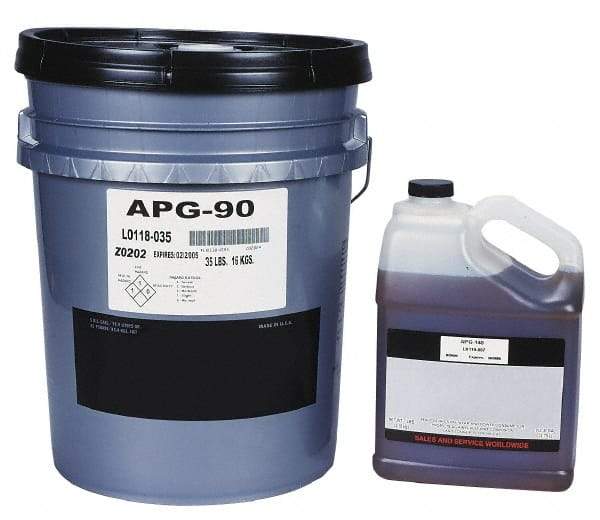 Lubriplate - 5 Gal Pail, Mineral Gear Oil - 152 SUS Viscosity at 210°F, 2220 SUS Viscosity at 100°F, ISO 460 - Apex Tool & Supply