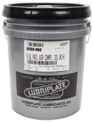 Lubriplate - 5 Gal Pail, ISO 32, SAE 10, Air Compressor Oil - 137 Viscosity (SUS) at 100°F, 43 Viscosity (SUS) at 210°F, Series AC-0 - Apex Tool & Supply