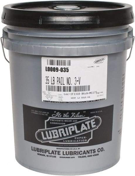 Lubriplate - 5 Gal Pail, 2 Mineral Way Oil - ISO Grade 68, SAE Grade 20 - Apex Tool & Supply