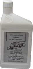 Lubriplate - 1 Qt Bottle Petroleum Oil Hydraulic Oil - SAE 10, ISO 32 - Apex Tool & Supply
