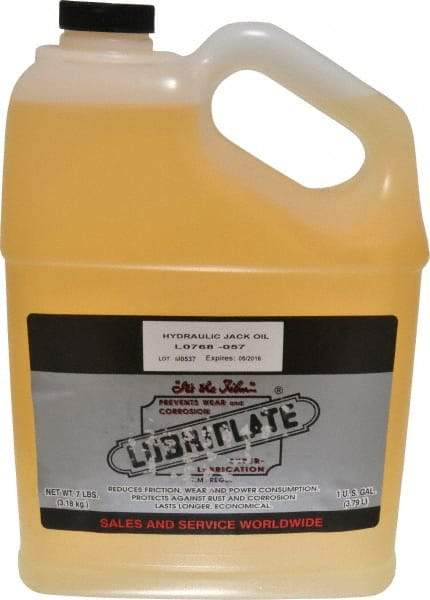 Lubriplate - 1 Gal Bottle Petroleum Oil Hydraulic Oil - SAE 10, ISO 32 - Apex Tool & Supply