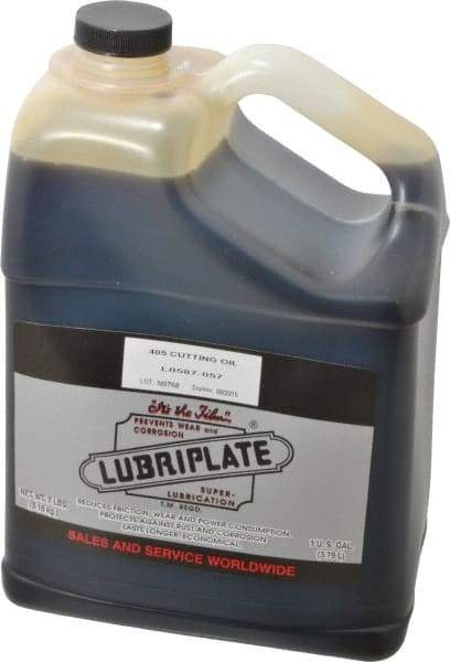 Lubriplate - Lubriplate 405, 1 Gal Bottle Cutting Fluid - Straight Oil, For Threading - Apex Tool & Supply