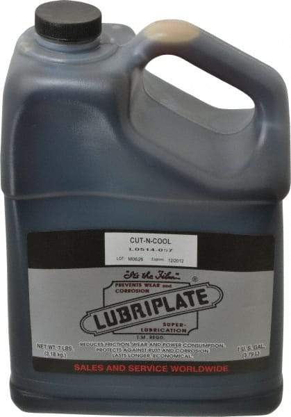 Lubriplate - Cut-N-Cool, 1 Gal Bottle Cutting Fluid - Water Soluble - Apex Tool & Supply