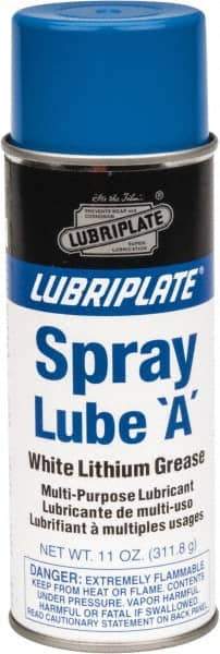 Lubriplate - 12 oz Aerosol Lithium General Purpose Grease - White, 150°F Max Temp, NLGIG 1, - Apex Tool & Supply