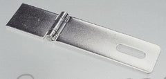 Made in USA - 1.88" Long x 8-3/4" Wide, Hasp - Stainless Steel - Apex Tool & Supply
