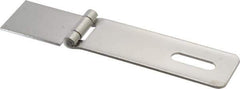 Value Collection - 1-1/2" Long x 6-3/4" Wide, Hasp - Stainless Steel - Apex Tool & Supply