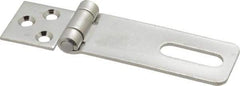 Value Collection - 1" Long x 3.62" Wide, Hasp - Stainless Steel - Apex Tool & Supply