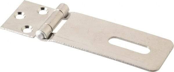 Value Collection - 1-1/2" Long x 4.54" Wide, Hasp - Stainless Steel - Apex Tool & Supply