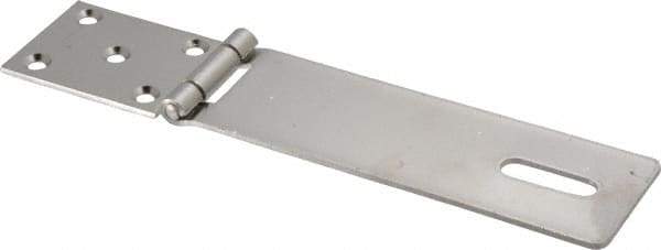 Made in USA - 1.88" Long x 8-3/4" Wide, Hasp - Stainless Steel - Apex Tool & Supply