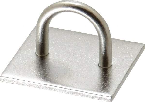Made in USA - 0.625" High x 1" Wide x 113" Long Hasp Staple - 302/304 Stainless Steel, 0.072" Thick - Apex Tool & Supply