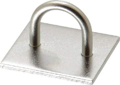 Made in USA - 0.625" High x 1" Wide x 113" Long Hasp Staple - 302/304 Stainless Steel, 0.072" Thick - Apex Tool & Supply