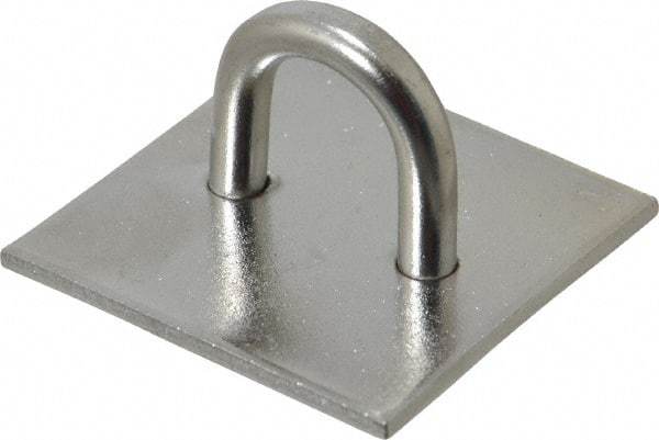 Value Collection - 0.813" High x 1.5" Wide x 1.5" Long Hasp Staple - 302/304 Stainless Steel, 0.075" Thick - Apex Tool & Supply