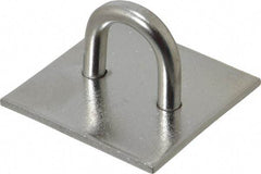 Value Collection - 0.813" High x 1.5" Wide x 1.5" Long Hasp Staple - 302/304 Stainless Steel, 0.075" Thick - Apex Tool & Supply