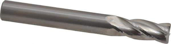M.A. Ford - 5/16", 4 Flute, Single End, Solid Carbide, 0.03" Corner Radius End Mill - 2-1/2" OAL, 30° Helix, Right Hand Flute, 13/16" LOC, Right Hand Cut - Apex Tool & Supply