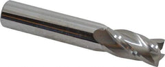 M.A. Ford - 1/2", 4 Flute, Single End, Solid Carbide, 0.015" Corner Radius End Mill - 3" OAL, 30° Helix, Right Hand Flute, 1" LOC, Right Hand Cut - Apex Tool & Supply