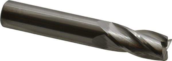 M.A. Ford - 1/2", 4 Flute, Single End, Solid Carbide, 0.02" Corner Radius End Mill - 3" OAL, 30° Helix, Right Hand Flute, 1" LOC, Right Hand Cut - Apex Tool & Supply