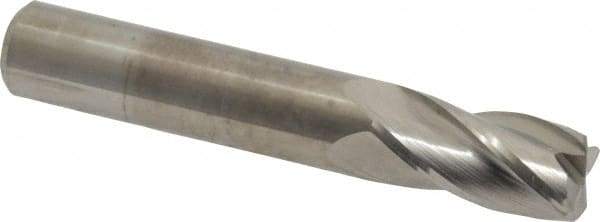 M.A. Ford - 1/2", 4 Flute, Single End, Solid Carbide, 0.06" Corner Radius End Mill - 3" OAL, 30° Helix, Right Hand Flute, 1" LOC, Right Hand Cut - Apex Tool & Supply