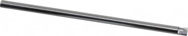 Made in USA - 1/4" Head Diam, 1/4" Shank Diam, 6" Overall Length, Counterbore Pilot - Apex Tool & Supply