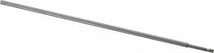 Made in USA - 3/32" Head Diam, 1/8" Shank Diam, 6" Overall Length, Counterbore Pilot - Apex Tool & Supply
