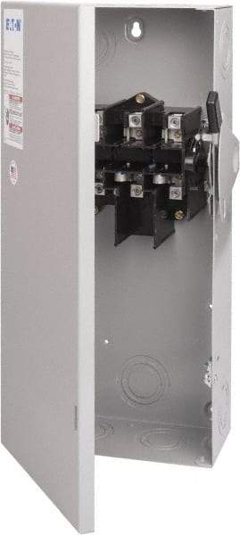 Eaton Cutler-Hammer - 100 Amp, 240 VAC, 3 Pole Nonfused Safety Switch - NEMA 1, 1 Phase, 15 hp at 240 VAC (Single Phase), 30 hp at 240 VAC (Triple Phase), 3PST Contact Form - Apex Tool & Supply