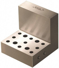 Suburban Tool - 4" Long x 4" Wide x 4" High, Compound, Series S0, Fine Pole, Sine Plate & Magnetic Chuck Combo - Angle Plate, Bolts, Handle, Locking Straps, Magnetic Chuck, Rails, Screws, Storage Case, T-Handle Hex Wrench, Vise & Washer - Apex Tool & Supply