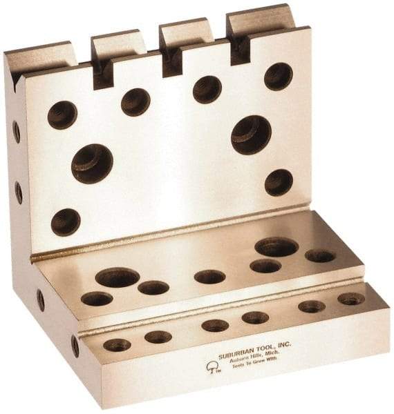 Suburban Tool - 6" Long x 6" Wide x 6" High, Compound, Series S1, Fine Pole, Sine Plate & Magnetic Chuck Combo - Angle Plate, Bolts, Handle, Locking Straps, Magnetic Chuck, Rails, Screws, Storage Case, T-Handle Hex Wrench, V-Block, Vise & Washer - Apex Tool & Supply