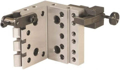Suburban Tool - 3-1/8" Long x 6" Wide x 6" High, Compound, Series S1, Standard Pole, Sine Plate & Magnetic Chuck Combo - Angle Plate, Bolts, Handle, Locking Straps, Magnetic Chuck, Rails, Screws, Storage Case, T-Handle Hex Wrench, V-Block, Vise & Washer - Apex Tool & Supply