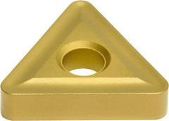 Sumitomo - TNMG542 ENZ Grade AC820P Carbide Turning Insert - Al2O3 Finish, 60° Triangle, 5/8" Inscr Circle, 1/4" Thick, 1/32" Corner Radius - Apex Tool & Supply