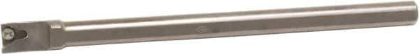 Sumitomo - 1-1/8" Min Bore Diam, 12" OAL, 1" Shank Diam, BSTJO Indexable Boring Bar - TPGT 33 Insert, Screw Holding Method - Apex Tool & Supply